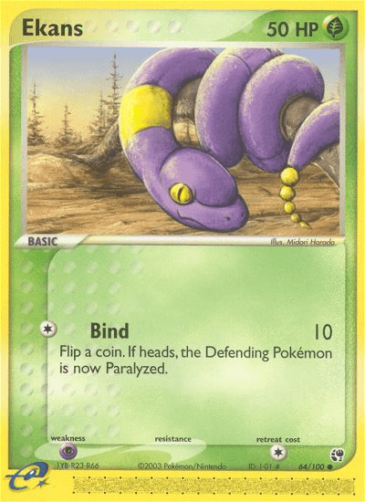Ekans (64/100) [EX: Sandstorm] (Online Only)