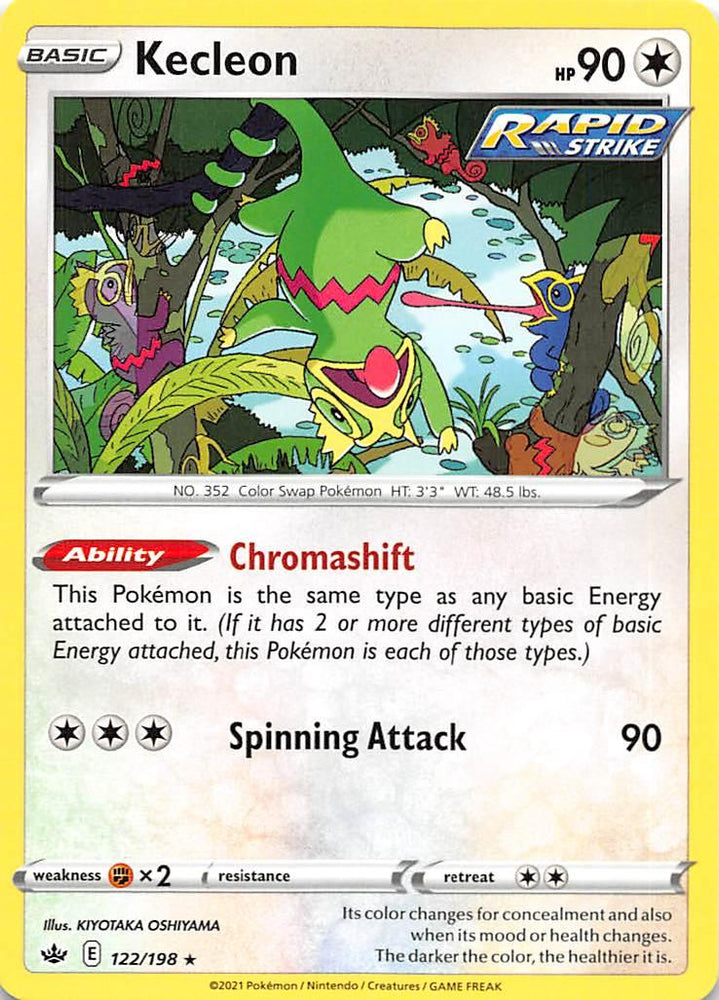 Kecleon (122/198) [Sword & Shield: Chilling Reign] (Online Only)