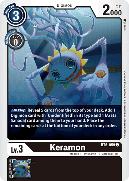 Keramon [BT5-059] [Battle of Omni] (ONLINE ORDER ONLY)