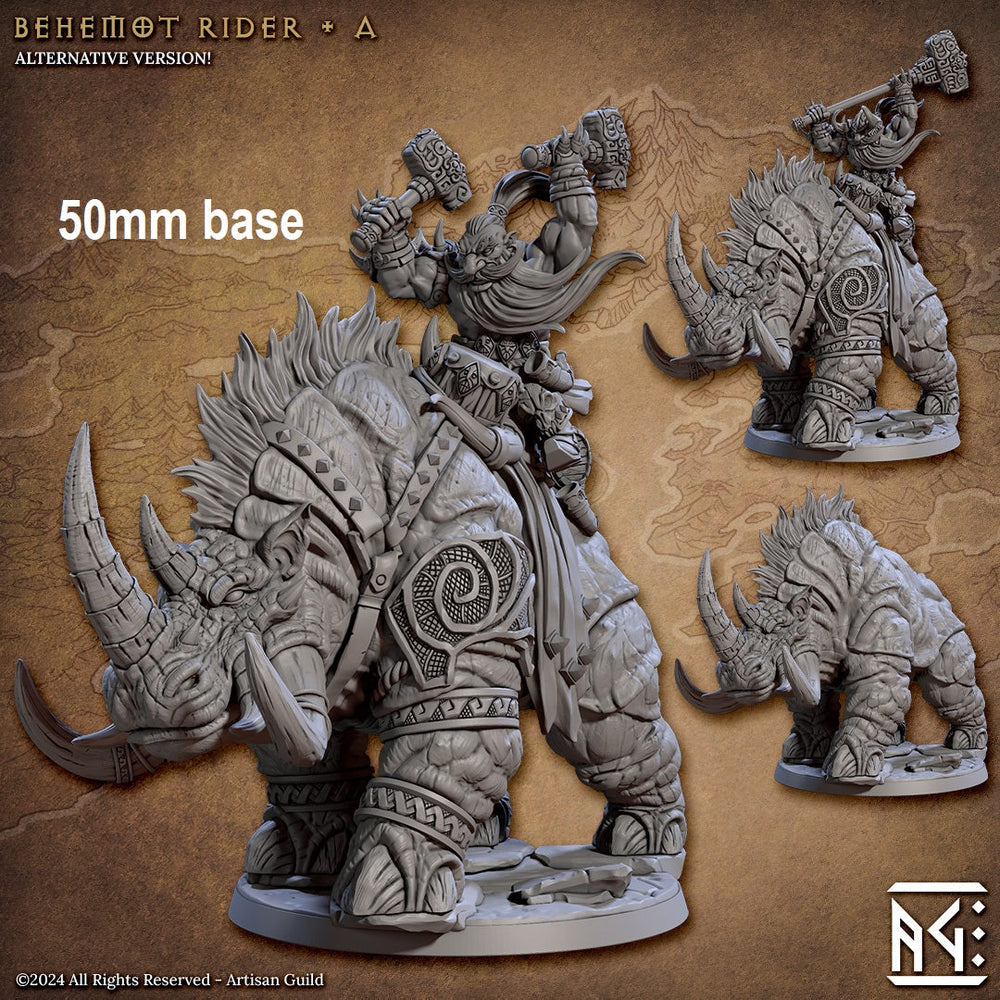 Behemot Rider (Base Sculpt A) (Online Order Only)
