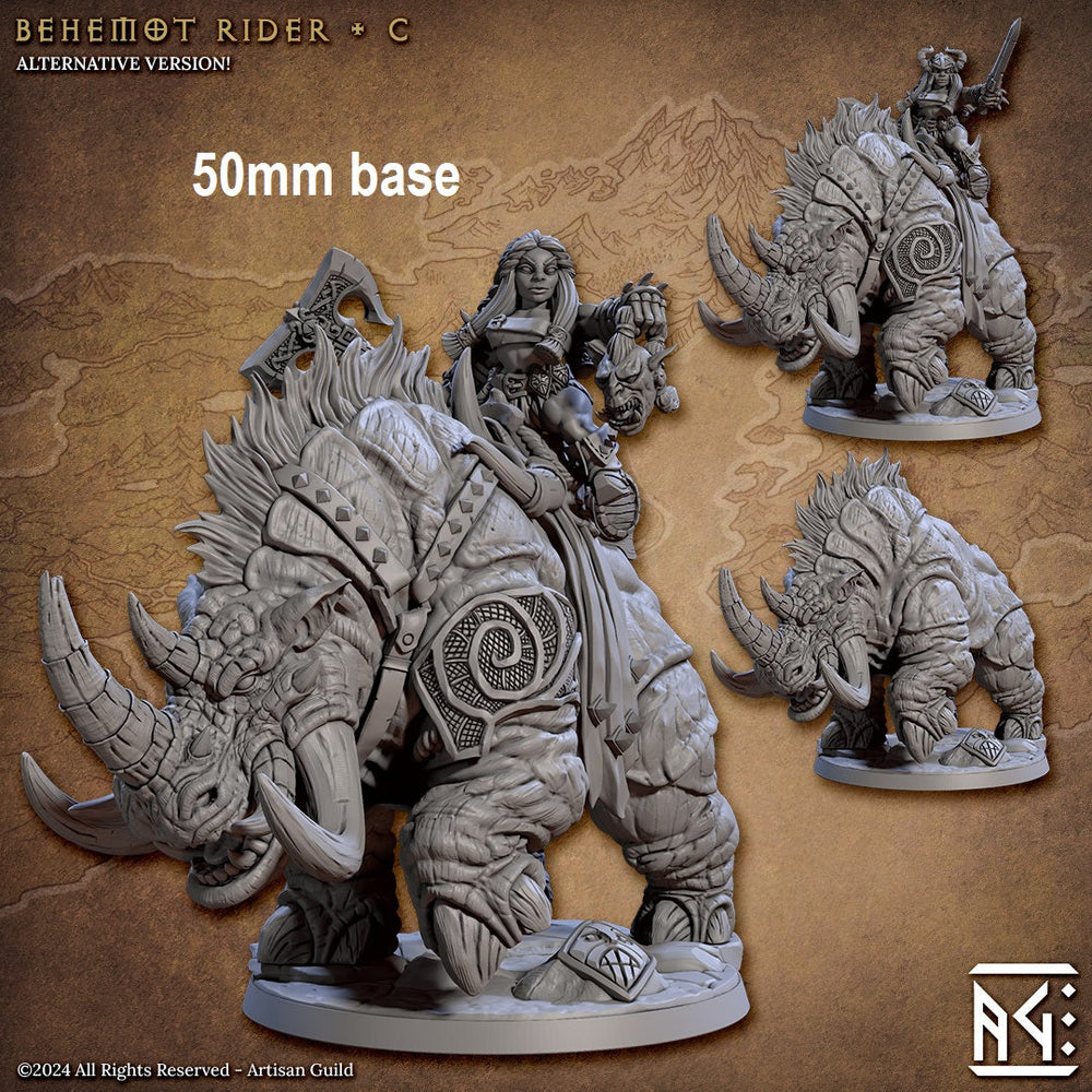 Behemot Rider (Base Sculpt C) (Online Order Only)