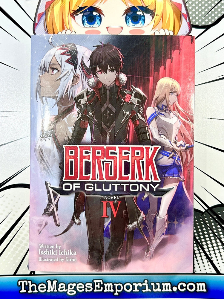 Berserk of Gluttony Vol 4 Light Novel (Online Order Only)