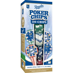 Kansas City Royals 100 Piece Poker Chips (ONLINE ORDER ONLY)