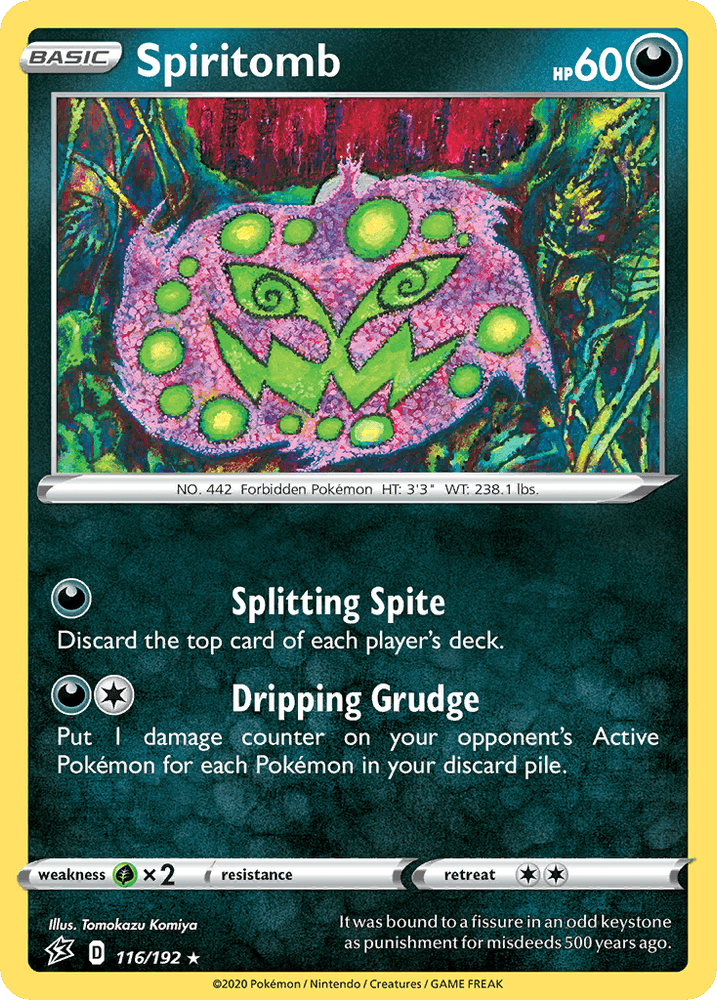 Spiritomb (116/192) [Sword & Shield: Rebel Clash] (Online Only)