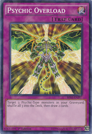 Psychic Overload [BP03-EN207] Shatterfoil Rare (ONLINE ORDER ONLY)