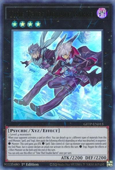 Time Thief Double Barrel [GFTP-EN013] Ultra Rare (ONLINE ORDER ONLY)