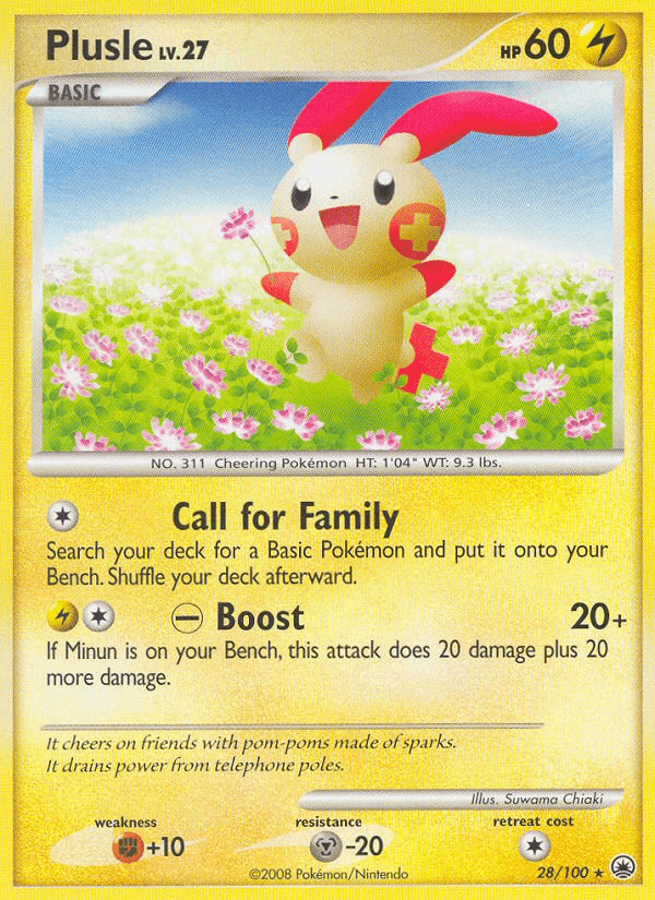 Plusle (28/100) [Diamond & Pearl: Majestic Dawn] (Online Only)