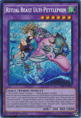 Ritual Beast Ulti-Pettlephin [THSF-EN029] Secret Rare (ONLINE ORDER ONLY)
