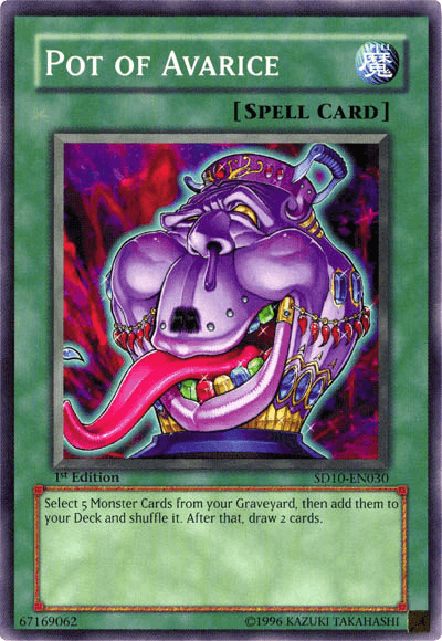 Pot of Avarice [SD10-EN030] Common (ONLINE ORDER ONLY)