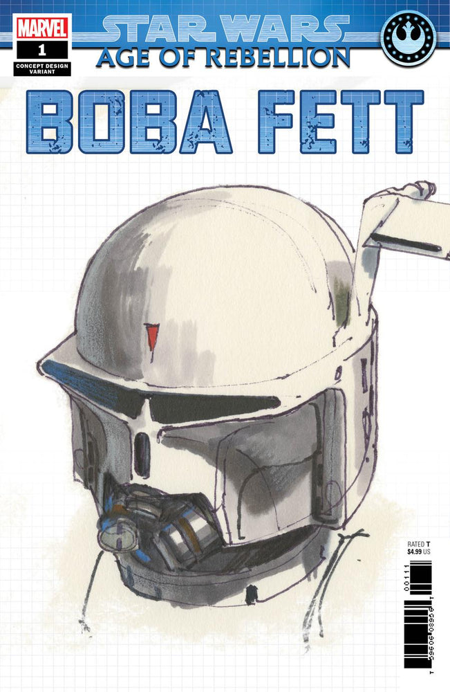 STAR WARS AGE OF REBELLION BOBA FETT #1 CONCEPT VAR 5/8/2019 (ONLINE ORDER ONLY)