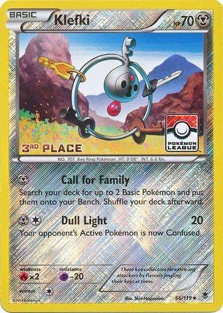 Klefki (66/119) (League Promo 3rd Place) [XY: Phantom Forces] (Online Only)