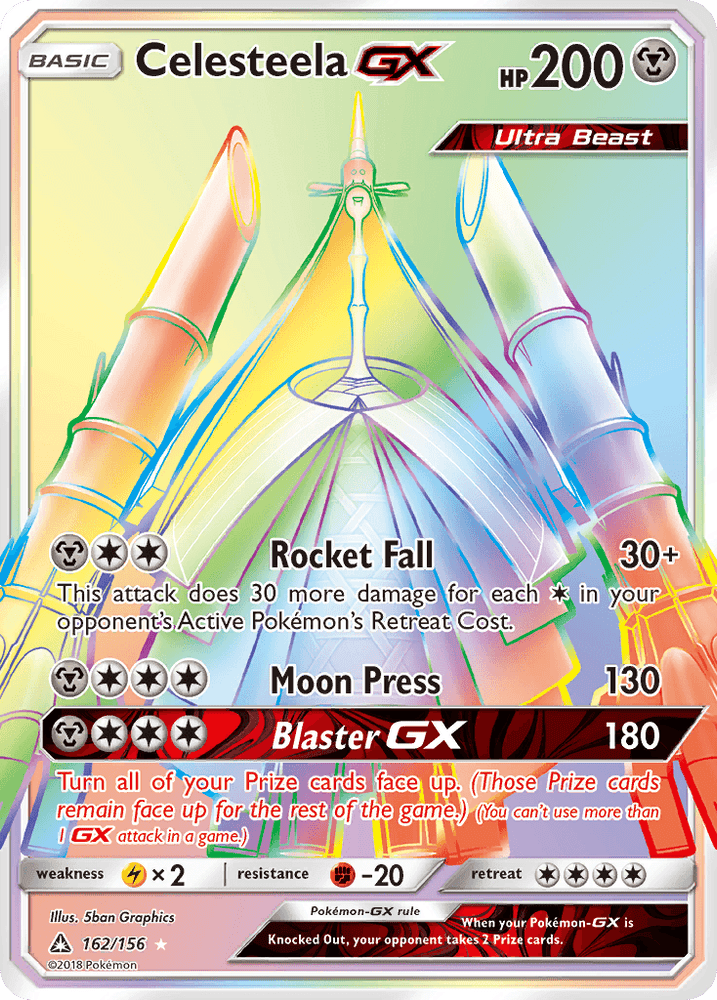 Celesteela GX (162/156) [Sun & Moon: Ultra Prism] (Online Only)