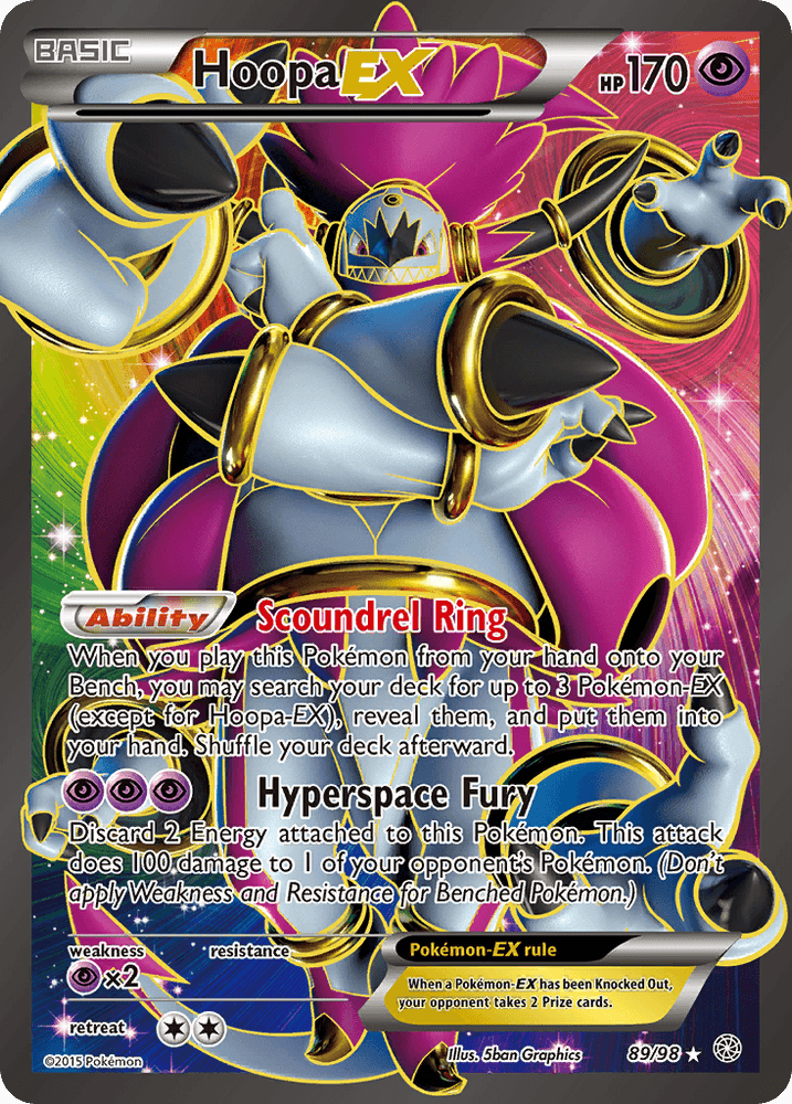 Hoopa EX (89/98) [XY: Ancient Origins] (Online Only)