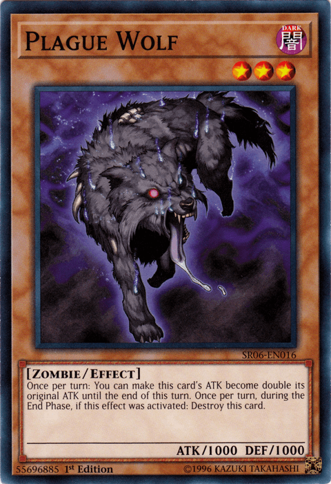 Plague Wolf [SR06-EN016] Common (ONLINE ORDER ONLY)