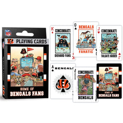 Cincinnati Bengals Fan Deck Playing Cards - 54 Card Deck