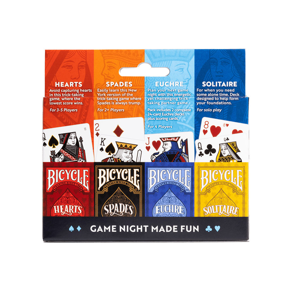Bicycle 4-Game Pack (ONLINE ORDER ONLY)