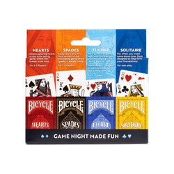 Bicycle 4-Game Pack (ONLINE ORDER ONLY)