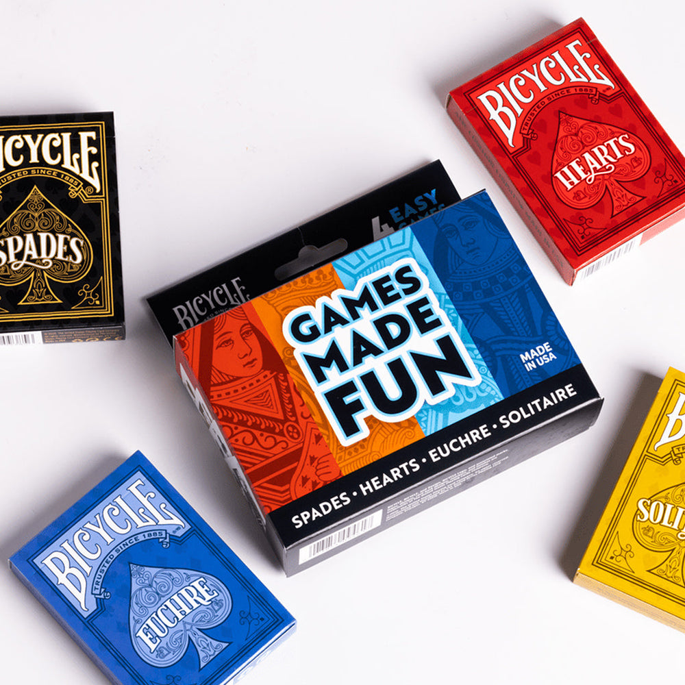 Bicycle 4-Game Pack (ONLINE ORDER ONLY)
