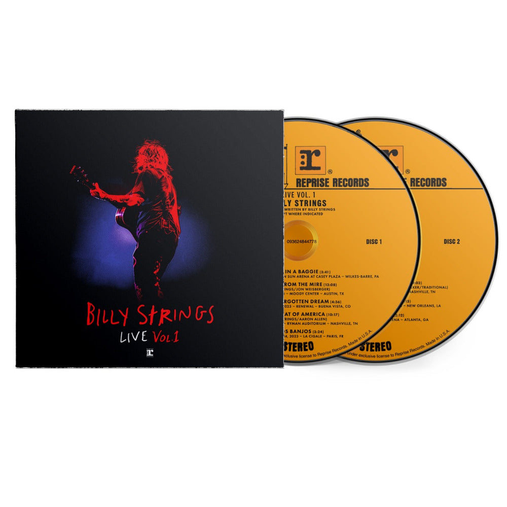 Billy Strings - Billy Strings Live Vol. 1 (2 Cd's) [CD] (ONLINE ORDER ONLY)