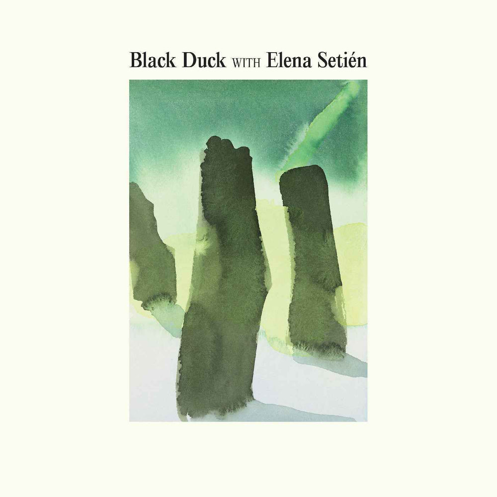 PRE-ORDER Black Duck With Elena Setién - Black Duck With Elena Setién (Indie Exclusive, Coke Bottle Clear Vinyl) [Vinyl]