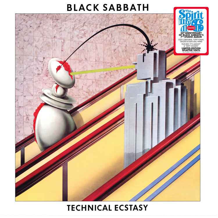 Black Sabbath - Technical Ectasy (Spirit Of '76, Brick & Mortar Exclusive) [Clear With Green/Black Splatter Vinyl] [Vinyl]