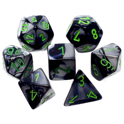 Chessex: Mini Polyhedral Dice set - Gemini (Online Order Only)