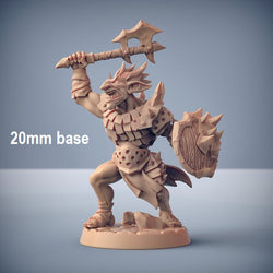 Blackrazor Warrior: Base Sculpt B (Male Hobgoblin) (Online Order Only)