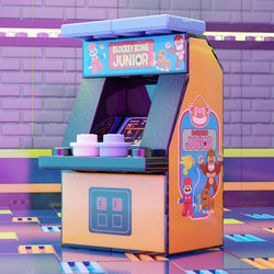 Blockey Kong Jr. Classic Arcade Machine