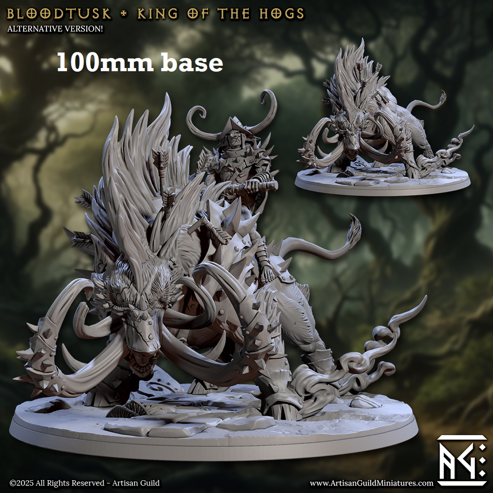 Bloodtusk, King of the Hogs (Warhog Epic Boss) (Online Order Only)