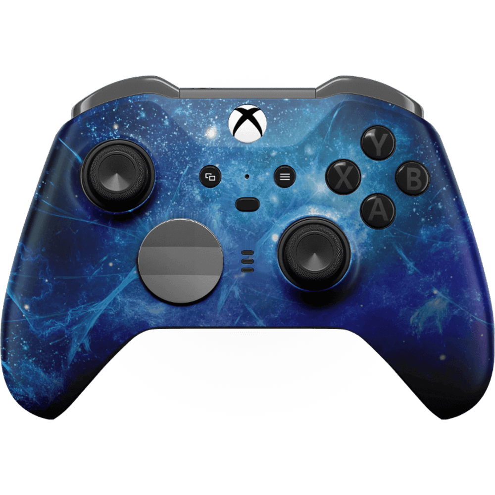 BLUE NEBULA XBOX ELITE SERIES 2 CUSTOM MODDED CONTROLLER (Online Order Only)