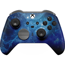 BLUE NEBULA XBOX ELITE SERIES 2 CUSTOM MODDED CONTROLLER (Online Order Only)