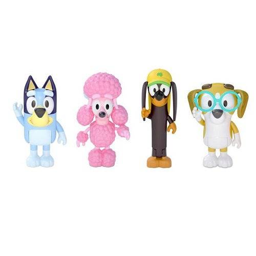Bluey 4 Pack Figures - Select Figure(s) (Online Order Only)