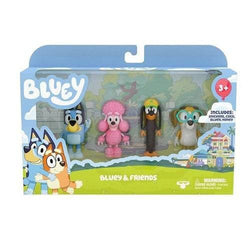 Bluey 4 Pack Figures - Select Figure(s) (Online Order Only)