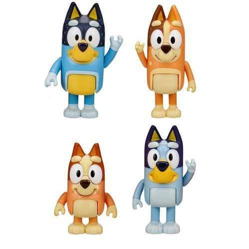 Bluey 4 Pack Figures - Select Figure(s) (Online Order Only)