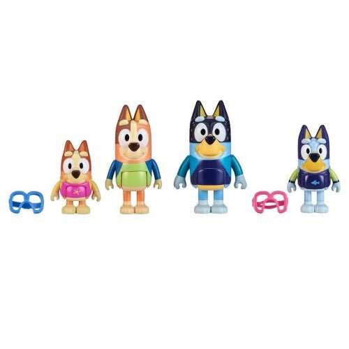 Bluey 4 Pack Figures - Select Figure(s) (Online Order Only)