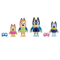 Bluey 4 Pack Figures - Select Figure(s) (Online Order Only)