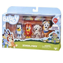 Bluey 4 Pack Figures - Select Figure(s) (Online Order Only)