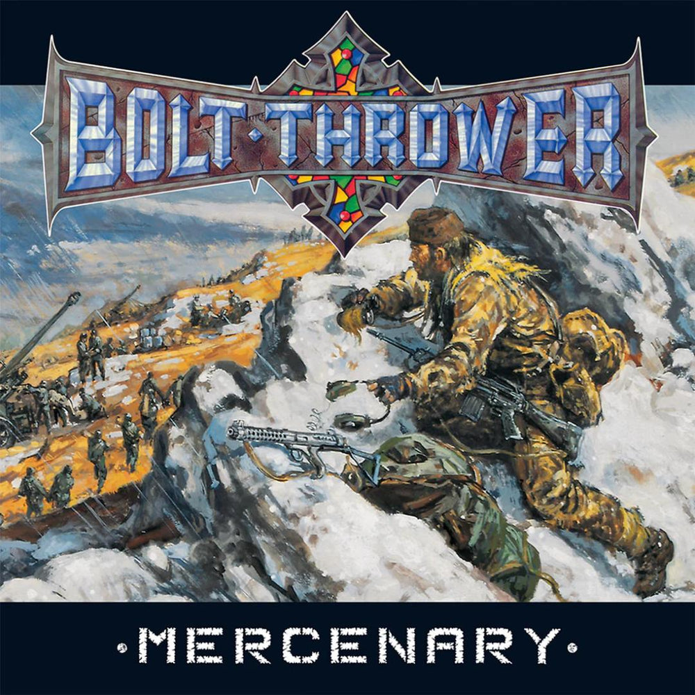 Bolt Thrower - Mercenary (Colored Vinyl, Yellow & Black Marble) [Vinyl] (ONLINE ORDER ONLY)