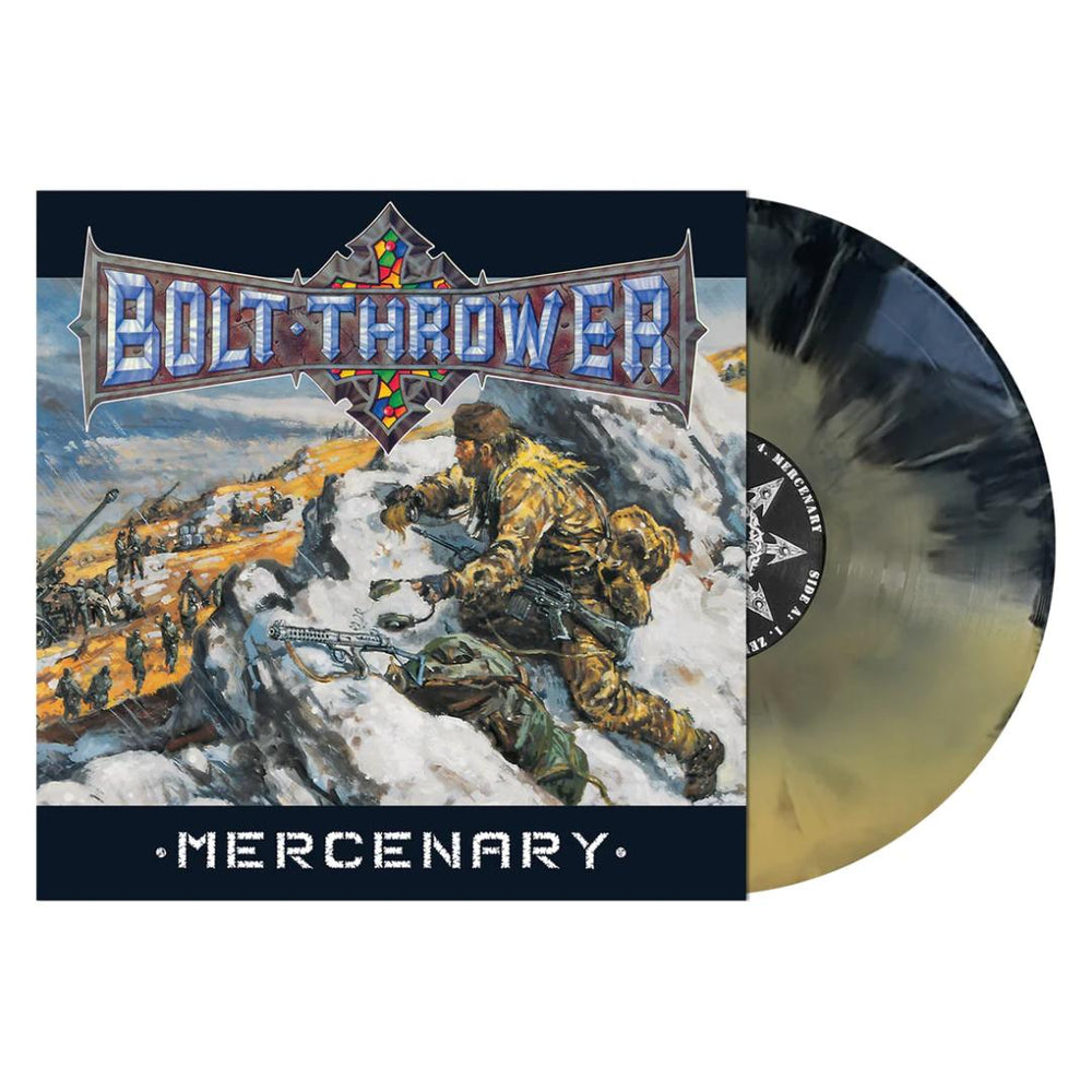 Bolt Thrower - Mercenary (Colored Vinyl, Yellow & Black Marble) [Vinyl] (ONLINE ORDER ONLY)