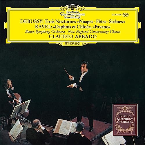 Boston Symphony Orchestra/Claudio Abbado - Debussy: Trois Nocturnes/Ravel: Daphnis et Chloé, Pavane [The Original Source Series] [LP] [Vinyl] (ONLINE ORDER ONLY)