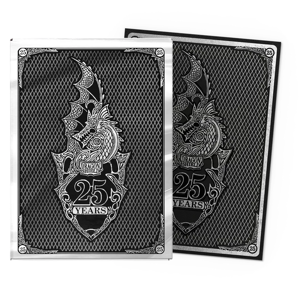 Dragon Shields: (100) Matte Art Sleeves - 25th Anniversary