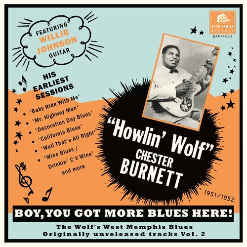 Howlin Wolf - Boy, You Got More Blues Here: The Wolf's West Memphis Blues Vol. 2 [10 in] [Vinyl]