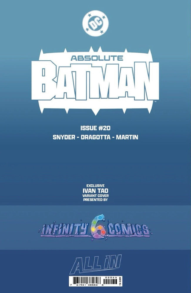 ABSOLUTE BATMAN #20 IVAN TAO EXCLUSIVE VAR (06/03/2026)