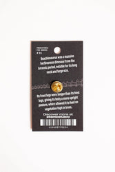 Brachiosaurus Enamel Pin (Brachiosaurus altithorax)