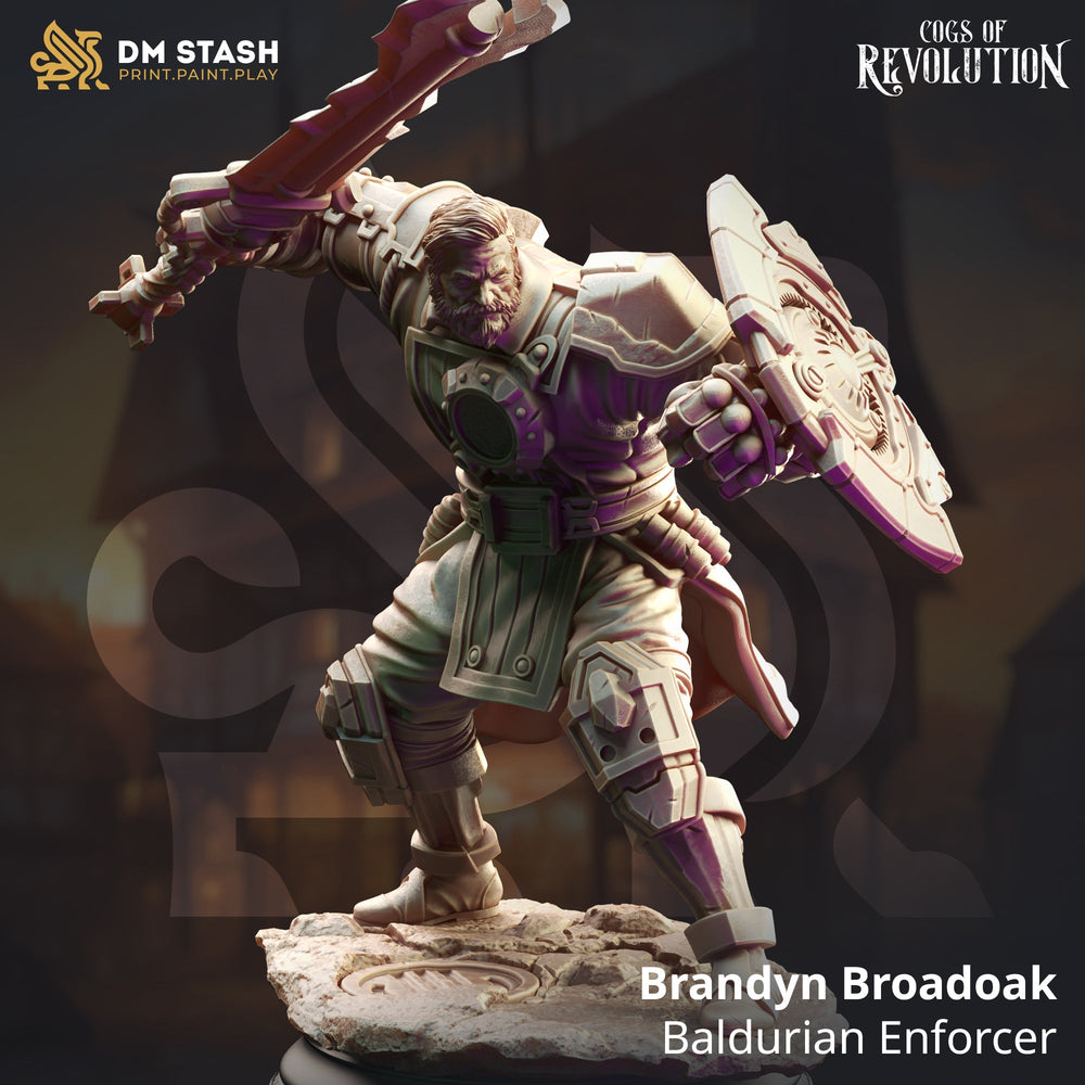 Brandyn Broadoak, Baldurian Enforcer (Male Human Paladin) (Online Only)