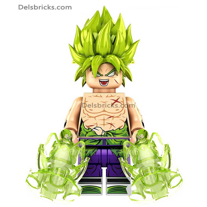 Broly Dragon Ball Z Lego Minifigures Custom Toys (ONLINE ORDER ONLY)