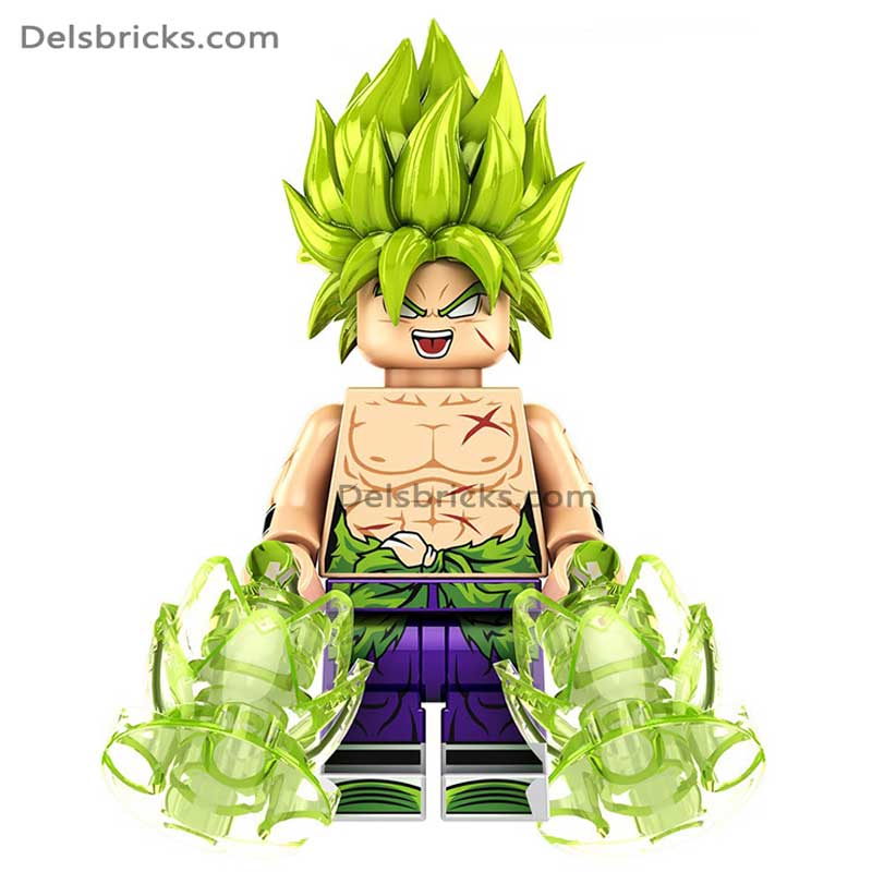 Broly Dragon Ball Z Lego Minifigures Custom Toys (ONLINE ORDER ONLY)
