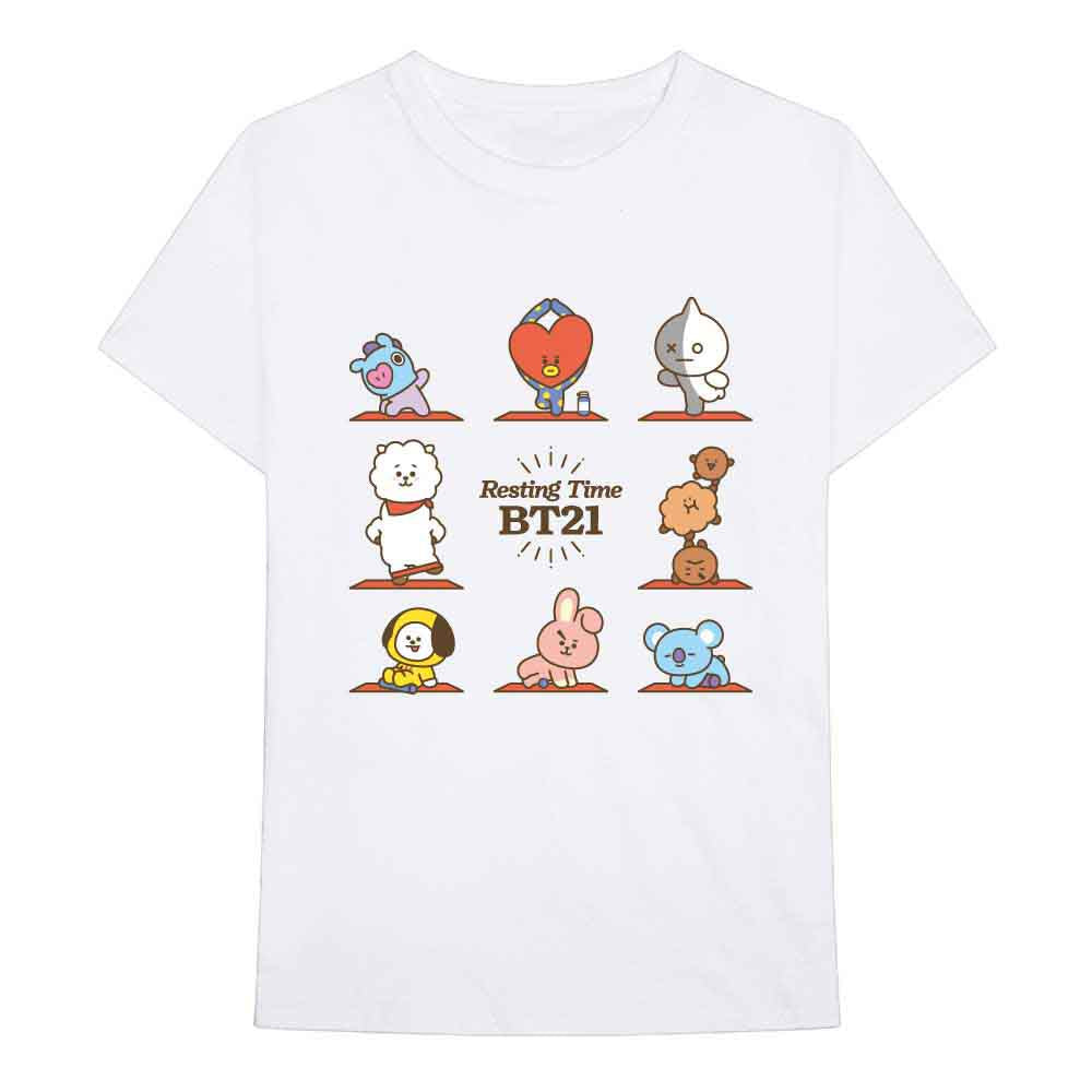 BT21 - Resting Time [T-Shirt] (ONLINE ORDER ONLY)