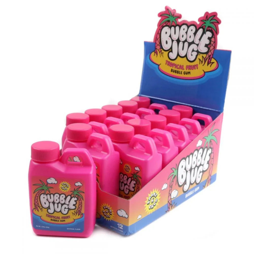 Bubble Jug Tropical Fruit Bubble Gum (55g) (ONLINE ORDER ONLY)