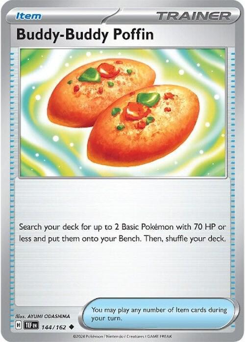 Buddy-Buddy Poffin (144/162) [Scarlet & Violet: Temporal Forces] (Online Only)